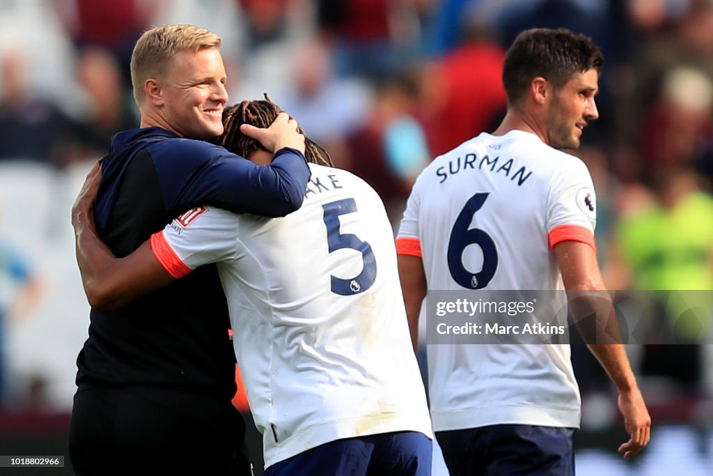 West Ham United v AFC Bournemouth - Premier League