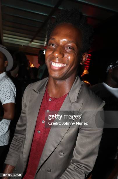 Carlos Greer attends the Janet "Made For Now" Video Release Celebration With Daddy Yankee at The Samsung Experience on August 17, 2018 in New York...