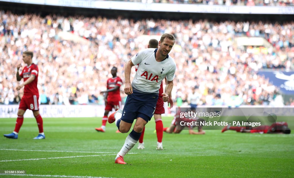 Tottenham Hotspur v Fulham - Premier League - Wembley Stadium