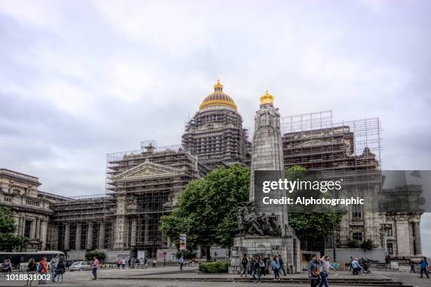 palais de justice brussels - palais de justice brussels stock pictures, royalty-free photos & images
