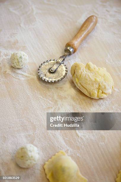 ingredients for making kasnudeln, a specialty of carinthia, austria - carinthia stock pictures, royalty-free photos & images