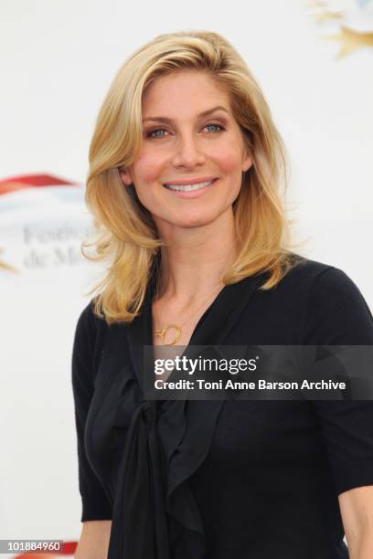 Elizabeth Mitchell poses during Day 3 of the 50th Monte Carlo TV Festival at the Grimaldi Forum on June 8, 2010 in Monte-Carlo, Monaco.