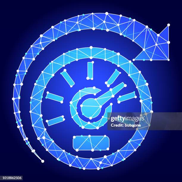 Blue Speedometer Vector Speedometer Blue Photos and Premium High Res Pictures - Getty Images