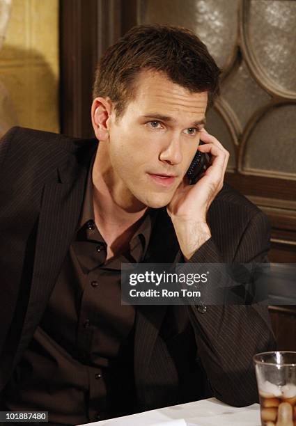 Adam Mayfield in a scene that airs the week of June 14, 2010 on Disney General Entertainment Content via Getty Images Daytime's "All My Children"....