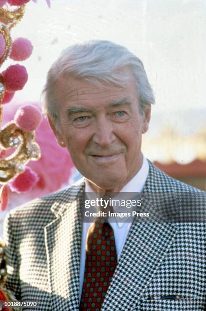 Jimmy Stewart circa 1980 in New York.