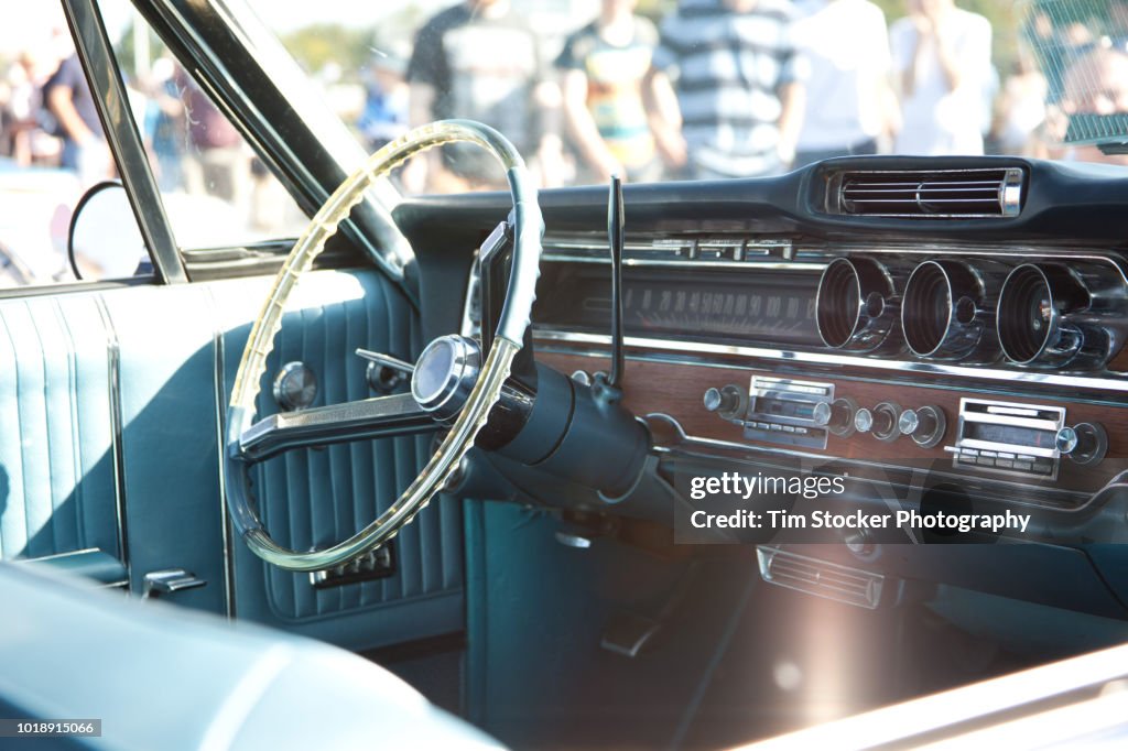 Classic American Car interior