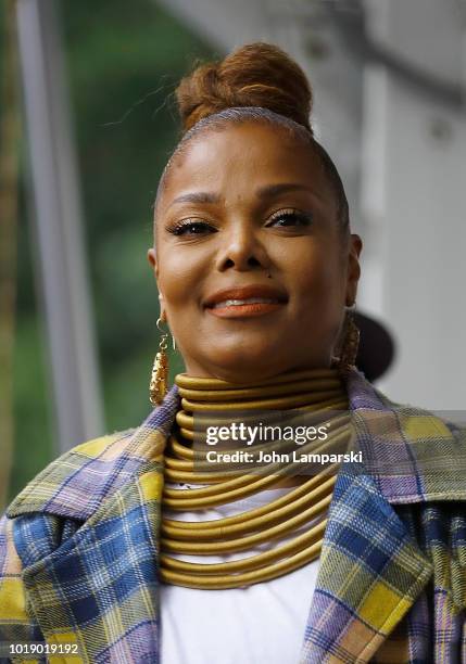 Janet Jackson celebrates "Made For Now" at the 44th annual Harlem Week on August 18, 2018 in New York City.