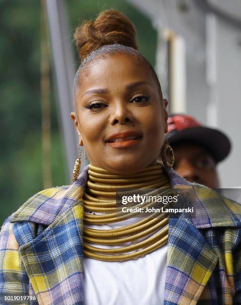 Janet Jackson celebrates "Made For Now" at the 44th annual Harlem Week on August 18, 2018 in New York City.