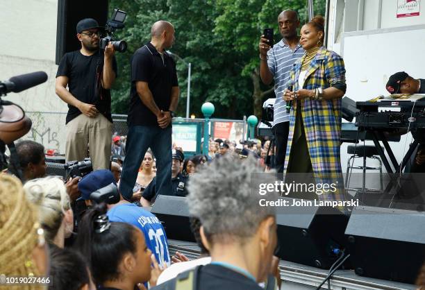 Janet Jackson celebrates "Made For Now" at the 44th annual Harlem Week on August 18, 2018 in New York City.