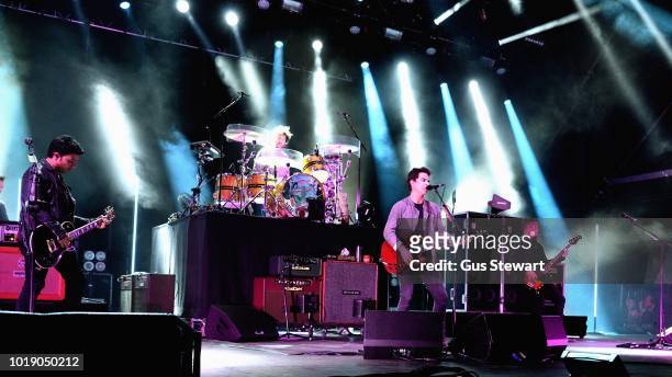 Stereophonics headline the main stage at RiZE Festival on August 18, 2018 in Chelmsford, United Kingdom.