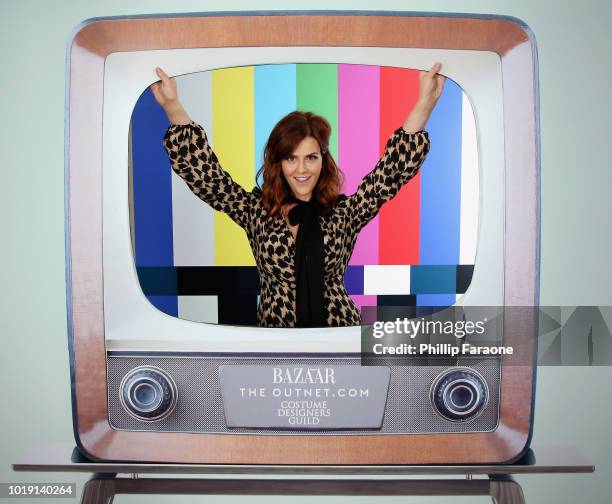 Sara Rue attends Harper's BAZAAR and the CDG celebrate Excellence in Television Costume Design with the Emmy Nominated Costume Designers and...