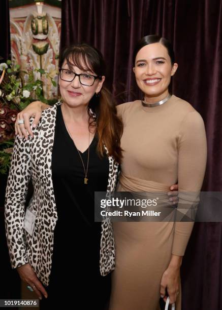 Hala Bahmet and Mandy Moore attend Harper's BAZAAR and the CDG celebrate Excellence in Television Costume Design with the Emmy Nominated Costume...
