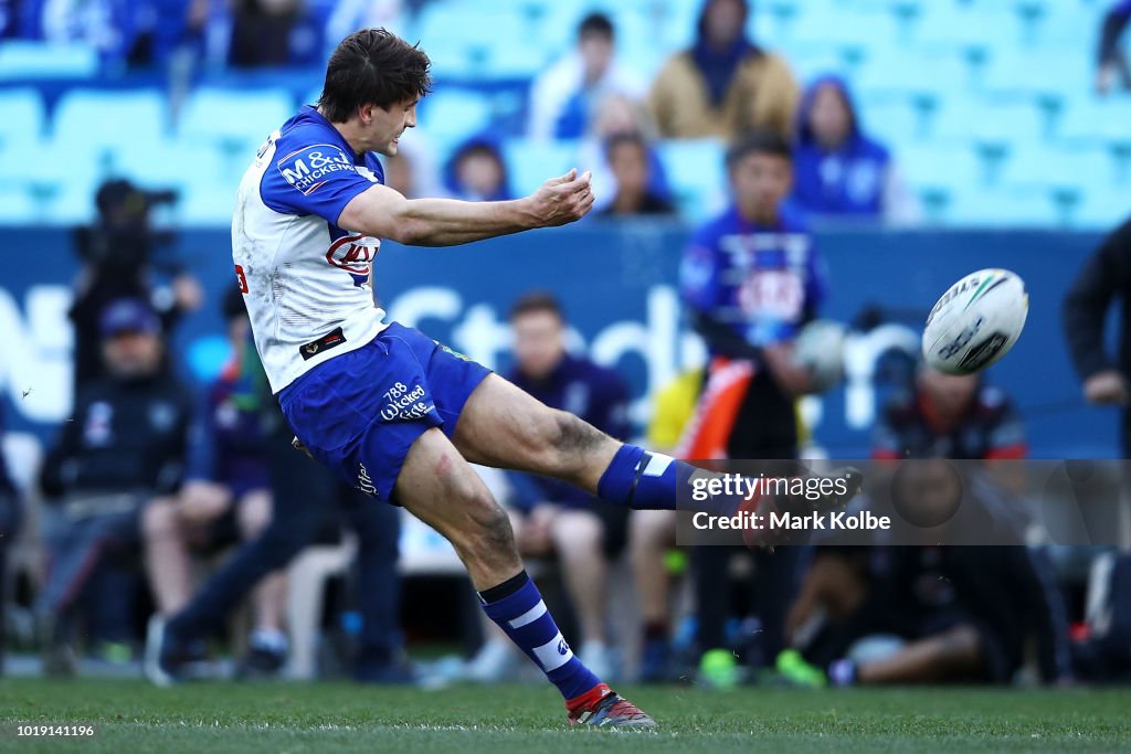 NRL Rd 23 - Bulldogs v Warriors