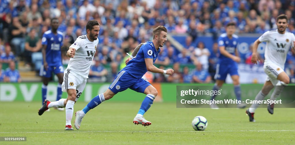 Leicester City v Wolverhampton Wanderers - Premier League