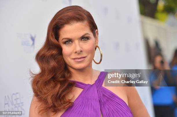 Debra Messing attends Project Angel Food's 2018 Angel Awards on August 18, 2018 in Hollywood, California.