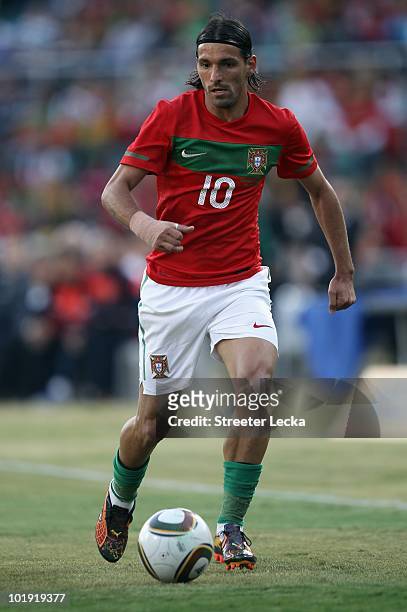 Danny Gomes of Portugal during the international friendly match against Mozambique at Wanderers Stadium on June 8, 2010 in Johannesburg, South Africa.