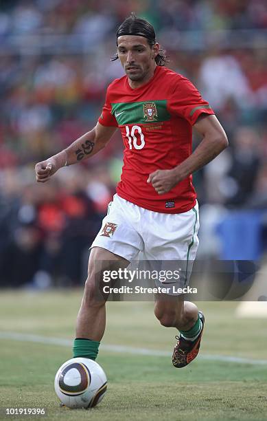 Danny Gomes of Portugal during the international friendly match against Mozambique at Wanderers Stadium on June 8, 2010 in Johannesburg, South Africa.