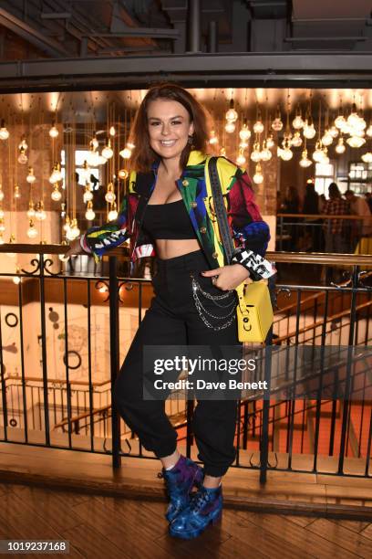 Tallia Storm attends the Gala Screening of "Alpha" at Picturehouse Central on August 19, 2018 in London, England.