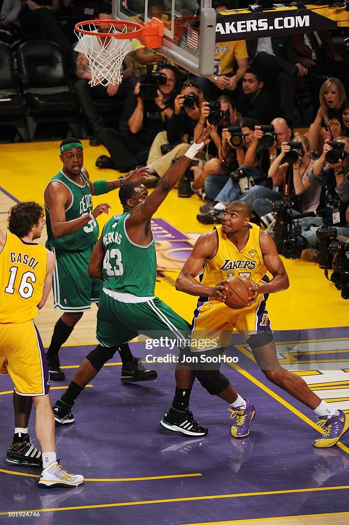 2010 NBA Finals - Boston Celtics v Los Angeles Lakers