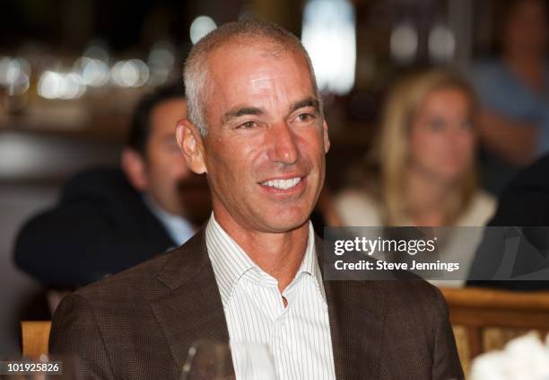 Corey Pavin attends Golf Digest's U.S. Open Challenge Pre-Event Party at Pebble Beach Resorts: Beach & Tennis Club on June 8, 2010 in Pebble Beach,...