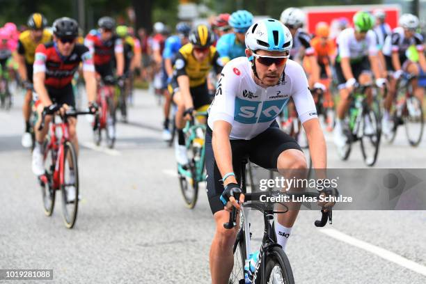 Start / Philip Deignan of Ireland and Team Sky / during the 23rd Euroeyes Cyclassics 2018 a 217,6km race from Hamburg to Hamburg on August 19, 2018...