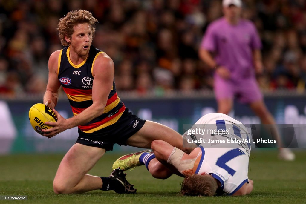 AFL Rd 22 - Adelaide v North Melbourne