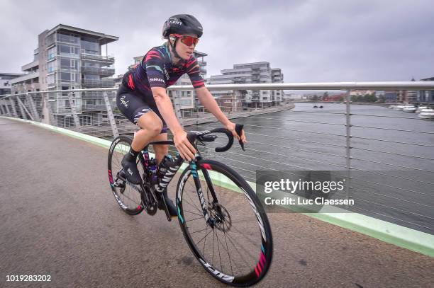 Tiffany Cromwell of Australia and Team Canyon SRAM Racing / during the 4th Ladies Tour of Norway 2018, Stage 2 a 127,7km stage from Fredrikstad to...