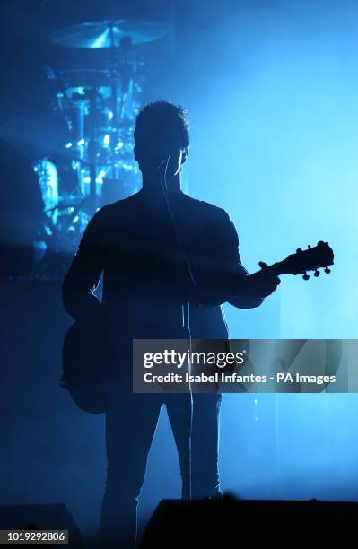 Kelly Jones, lead singer of the band Stereophonics performing on the second day of Rize Festival at Hylands Park, Chelmsford. PRESS ASSOCIATION....