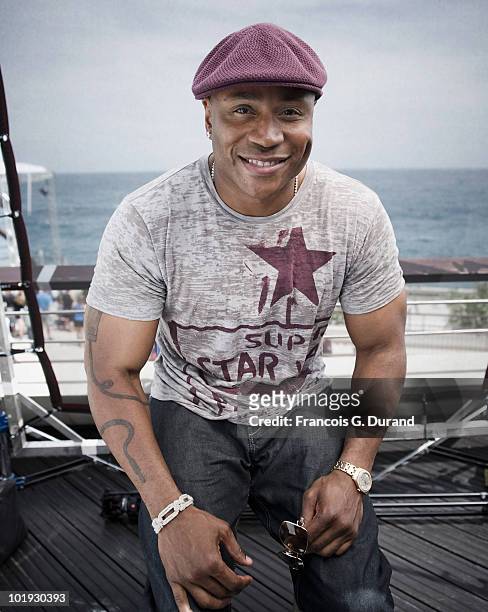 Actor LL Cool J attends the ' Ncis: Los Angeles ' portrait session at Grimaldi Forum during the annual Monte Carlo Television Festival on June 9,...