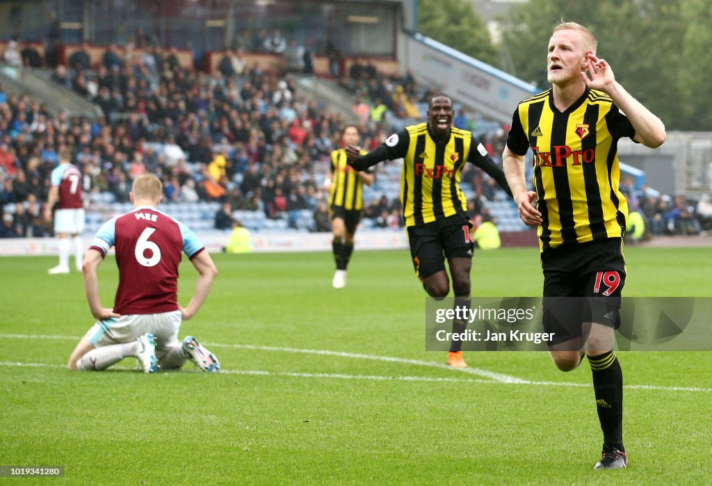 Burnley FC v Watford FC - Premier League