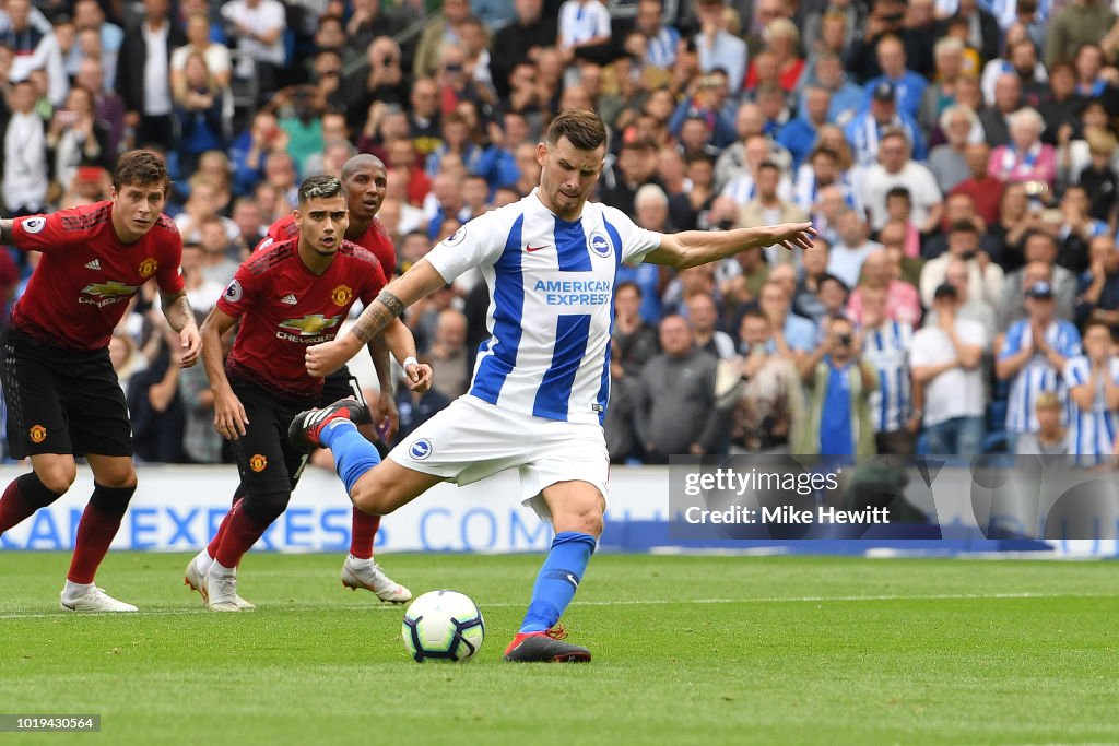 Brighton & Hove Albion v Manchester United - Premier League