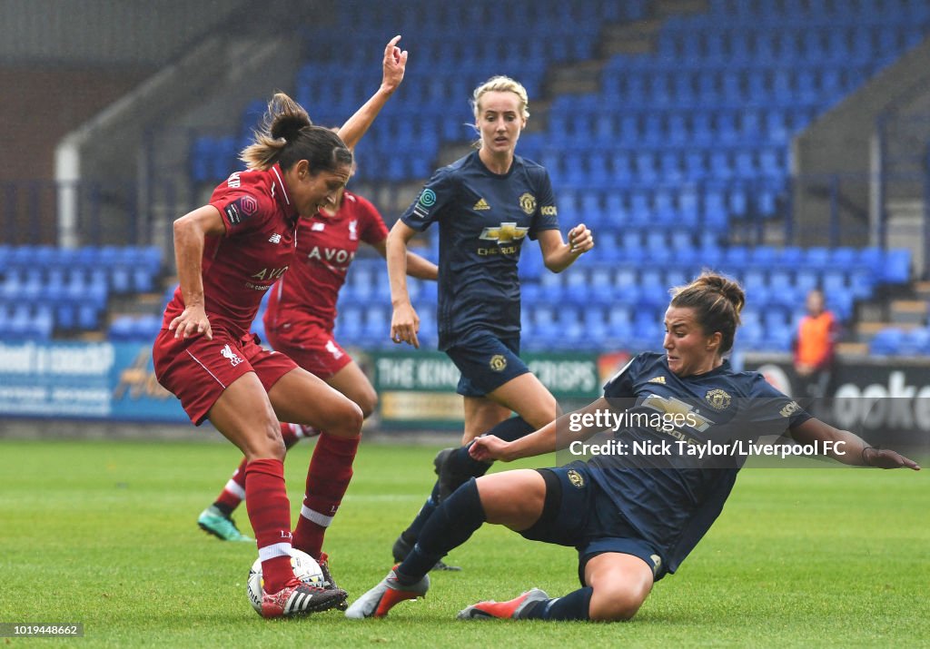 Liverpool FC Women v Manchester United Women: Continental Cup