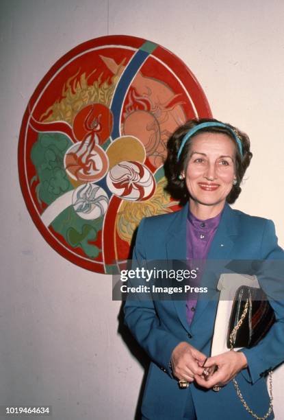 Francoise Gilot circa 1980 in New York.