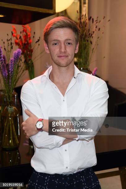 Timur Bartels attends the GGH EAGLES Charity Hauptstadt Cup Gala evening at Hotel de Rome on August 19, 2018 in Berlin, Germany.