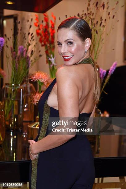 Daniela Dany Michalski attends the GGH EAGLES Charity Hauptstadt Cup Gala evening at Hotel de Rome on August 19, 2018 in Berlin, Germany.