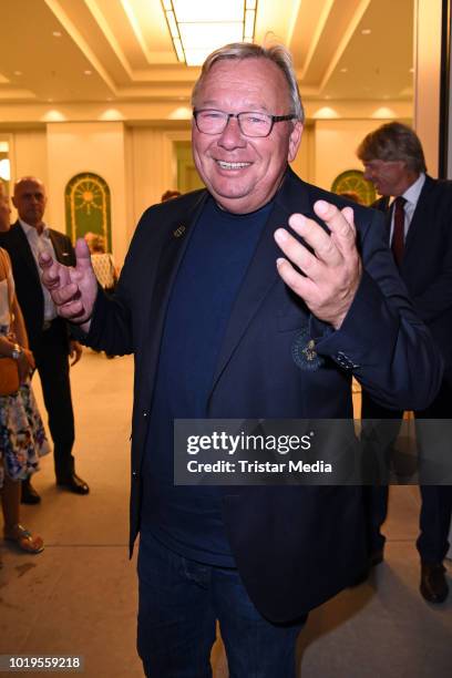 Bernd Stelter attends the GGH EAGLES Charity Hauptstadt Cup Gala evening at Hotel de Rome on August 19, 2018 in Berlin, Germany.