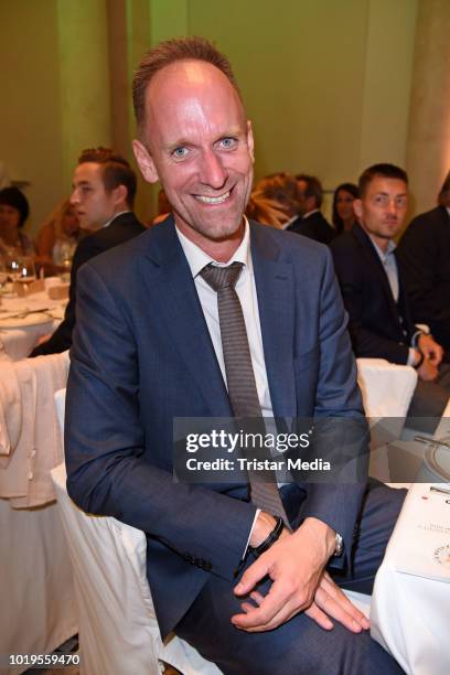 Daniel Termann attends the GGH EAGLES Charity Hauptstadt Cup Gala evening at Hotel de Rome on August 19, 2018 in Berlin, Germany.