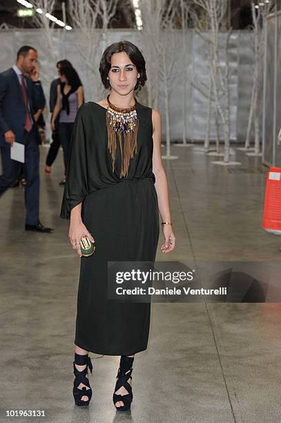 Delfina Delettrez Fendi attends the 2010 Convivio held at Fiera Milano City on June 10, 2010 in Milan, Italy.