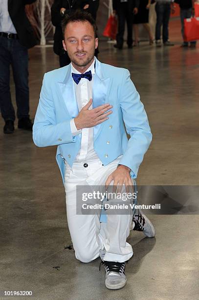 Francesco Facchinetti attends the 2010 Convivio held at Fiera Milano City on June 10, 2010 in Milan, Italy.