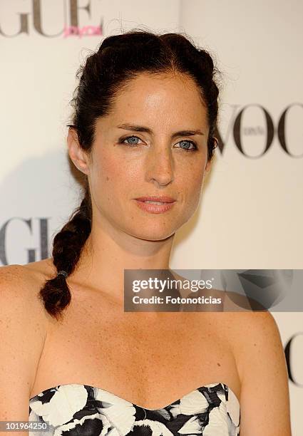 Carolina Adriana Herrera arrives to the 'VII Vogue Joyas Awards' at the Madrid Stock Exchange Building on June 10, 2010 in Madrid, Spain.