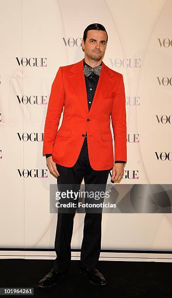 Fernando Lemoniez arrives to the 'VII Vogue Joyas Awards' at the Madrid Stock Exchange Building on June 10, 2010 in Madrid, Spain.