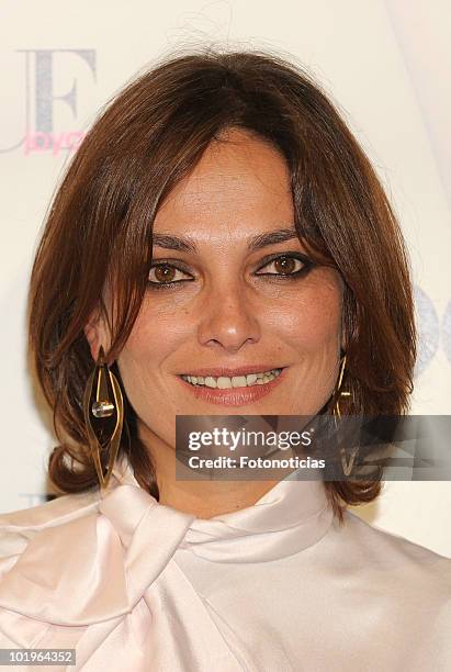 Laura Ponte arrives to the 'VII Vogue Joyas Awards' at the Madrid Stock Exchange Building on June 10, 2010 in Madrid, Spain.