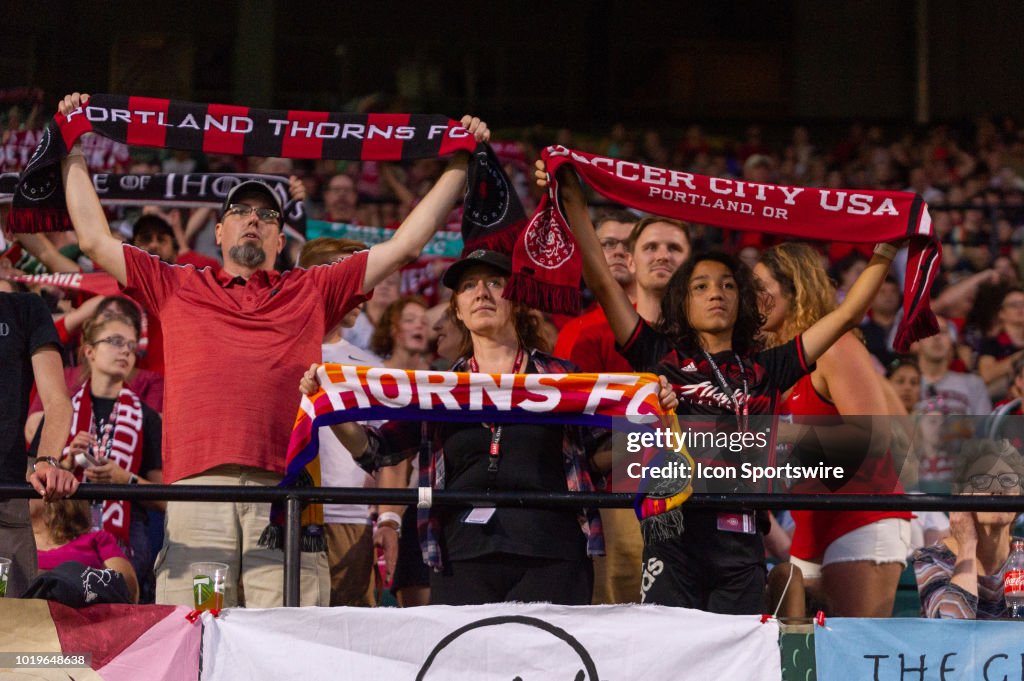 SOCCER: AUG 18 NWSL - Chicago Red Stars at Portland Thorns