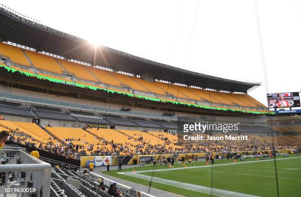 General view of atmosphere during Nickelodeon's Road To The Worldwide Day Of Play 2018 at Heinz Field on August 19, 2018 in Pittsburgh, Pennsylvania.