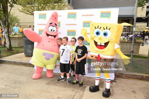 General view of atmosphere during Nickelodeon's Road To The Worldwide Day Of Play 2018 at Heinz Field on August 19, 2018 in Pittsburgh, Pennsylvania.