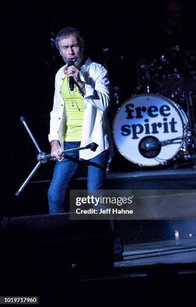 Singer Paul Rodgers performs at PNC Music Pavilion on August 19, 2018 in Charlotte, North Carolina.