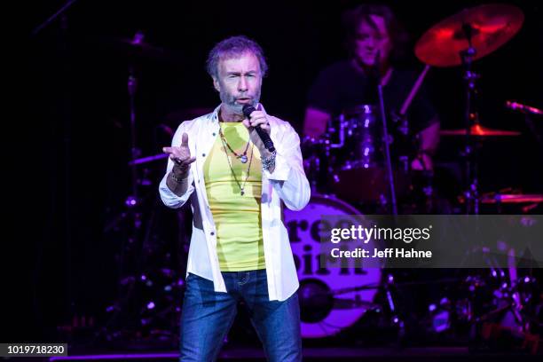 Singer Paul Rodgers performs at PNC Music Pavilion on August 19, 2018 in Charlotte, North Carolina.