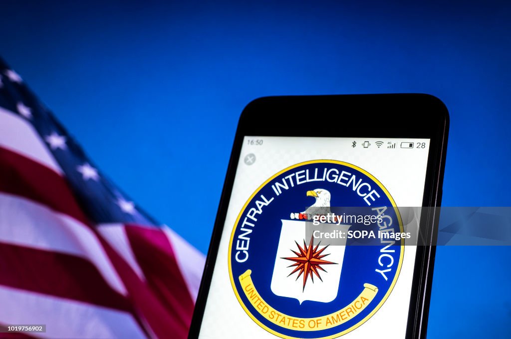Seal of United States Central Intelligence Agency seen