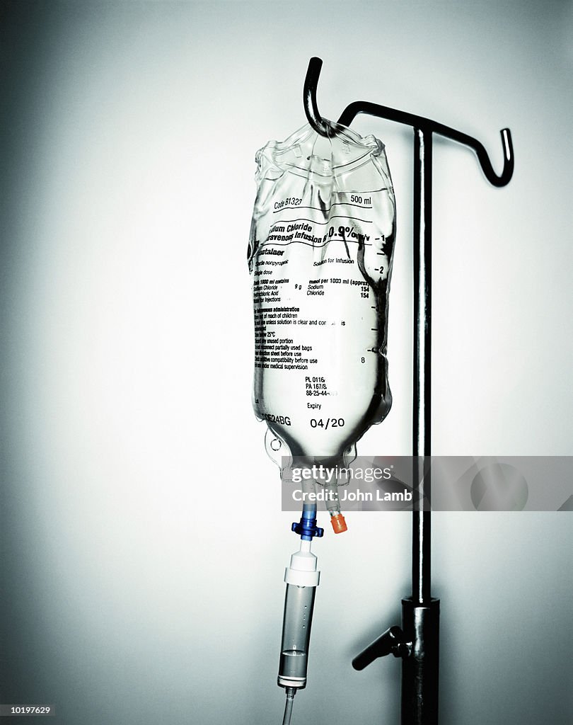 Saline bag