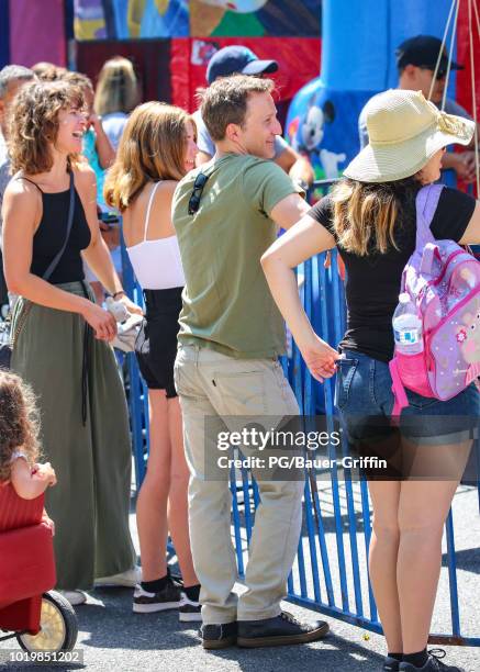 Breckin Meyer is seen on August 19, 2018 in Los Angeles, California.